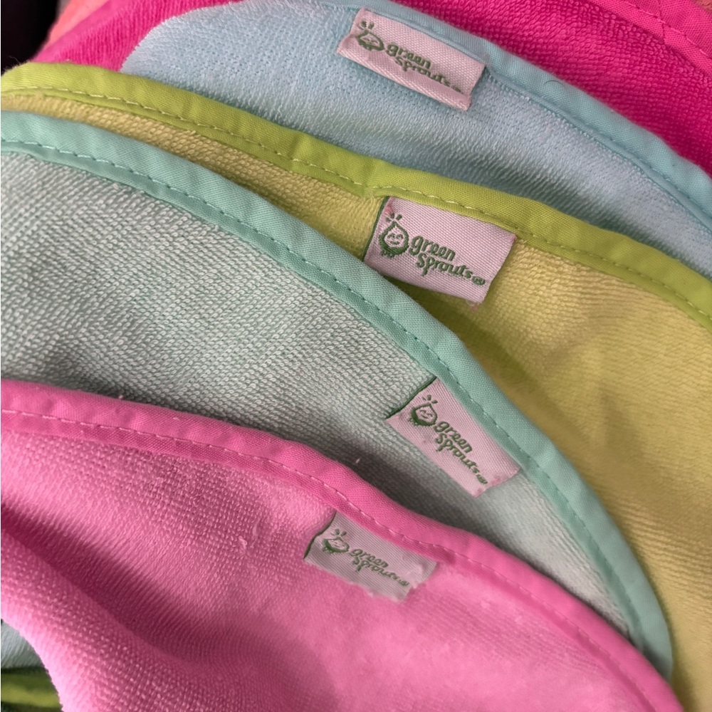 Green Sprouts 3-12 Month Baby Bibs